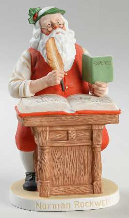 Saturday Evening Post Figurines Yuletide Reckoning - Boxed