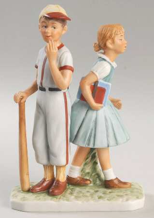 Saturday Evening Post Figurines A Day In The Life Of A Boy Iii - Boxed