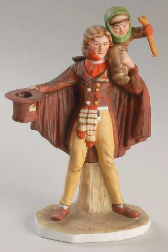 Saturday Evening Post Figurines Tiny Tim  - Boxed