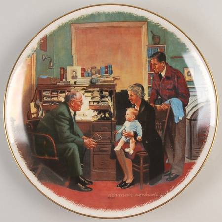 Gorham Plate The Country Doctor - No Box