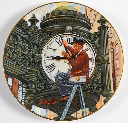 Gorham Plate Marshall Field's Clock - Boxed