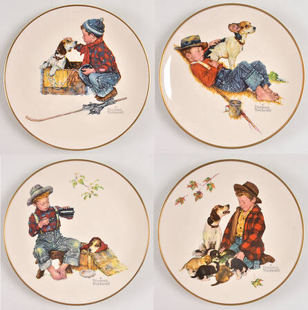 A Boy & His Dog-Four Seasons Box Set Of 4 - Boxed