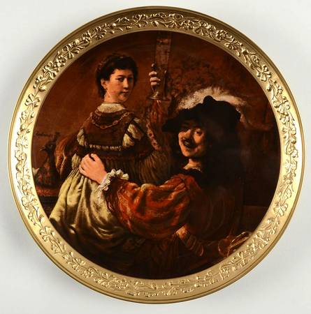 Gallery of the Masters Self Portrait With Saskia-Rembrandt - Boxed