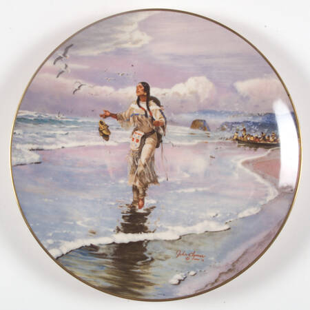 Lewis & Clark Sacajawea At The Big Water - No Box