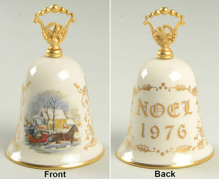 Currier and Ives Bell Sleighride - No Box