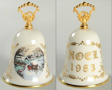 Currier and Ives Bell Winter Wonderland - Boxed