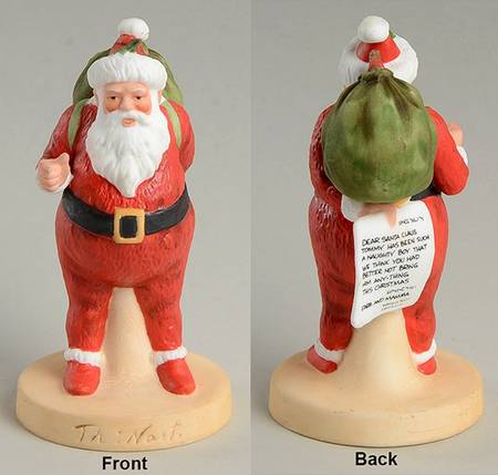 Miniature Christmas Letter To Santa-Thomas Nast - Boxed