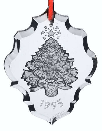 Annual Crystal Ornaments Christmas Tree - Boxed
