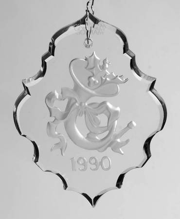 Annual Crystal Ornaments Bell - Boxed