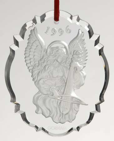 Annual Crystal Ornaments Angel - Boxed
