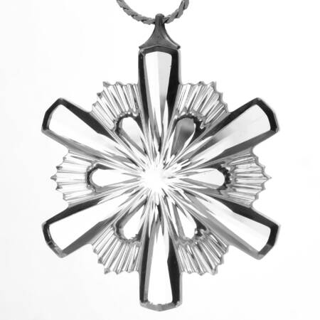Crystal Snowflake Pendant Snowflake - Boxed
