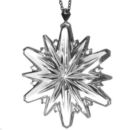 Crystal Snowflake Pendant Snowflake - Boxed