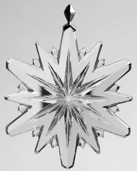 Crystal Snowflake Pendant Snowflake-Without Chain - No Box