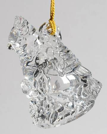 Crystal Christmas Ornament Cardinal - No Box