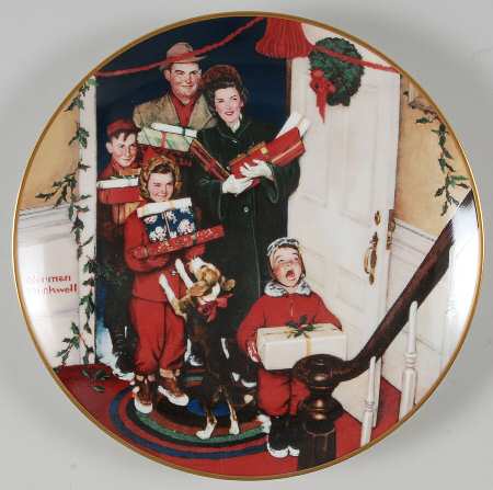 Gorham Christmas Plate Merry Christmas Grandma - Boxed