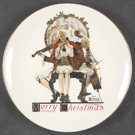 Gorham Christmas Plate Christmas Medley - Boxed