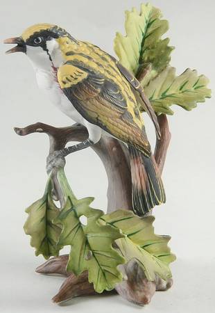 Goto Figurine Chestnut-Sided Warbler - No Box