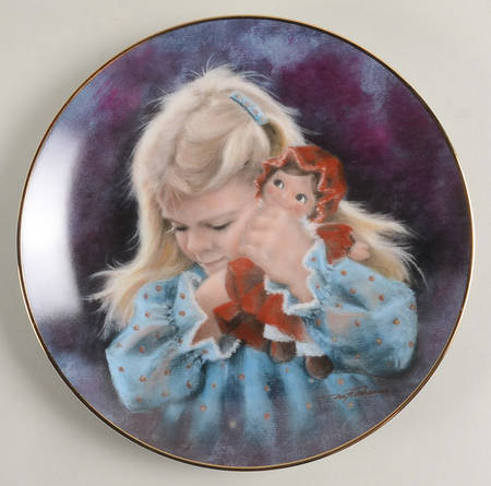 Little Hugs-Plate Dearest Dolly - With Box