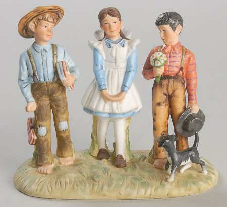 Norman Rockwell Figurines-Miniatures by Gorham