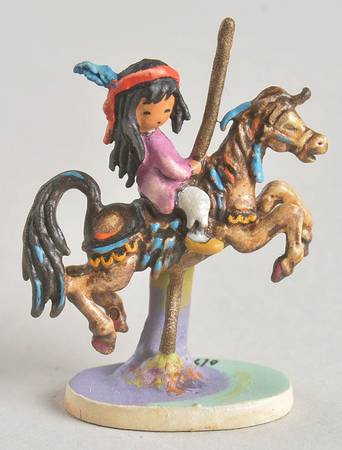 Degrazia Miniature Merry Little Indian-New Style - Boxed