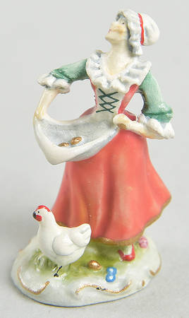 Historical Miniature Poultry Seller - Boxed