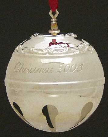 Chantilly Sleigh Bell Ornament Chantilly Sleigh Bell - Boxed