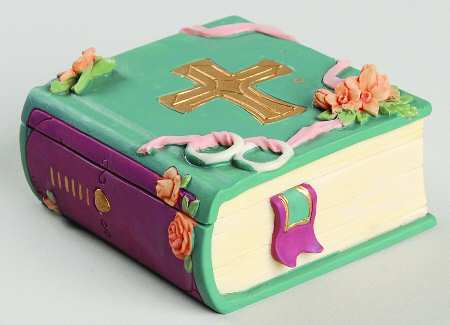 Little Cheesers Wedding Accessories Trinket Box(Book) - Boxed