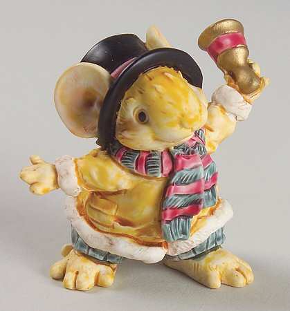 Little Cheesers Christmas Abner With Bell - Boxed