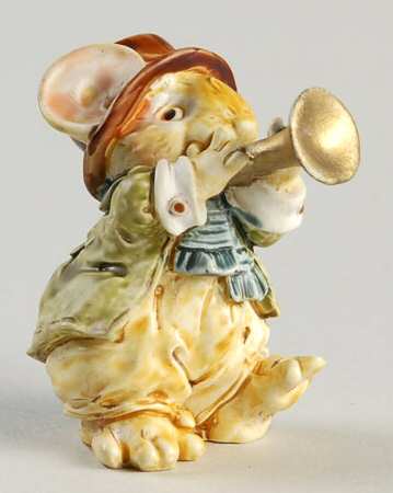 Little Cheesers Christmas Grandpa With Horn - Boxed