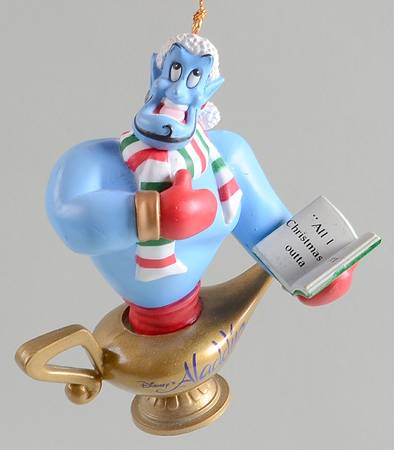 Disney Christmas Magic Aladdin Genie-With Beard - With Box