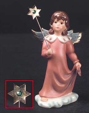 Birthday Blessing-Figurine August-Peridot - Boxed