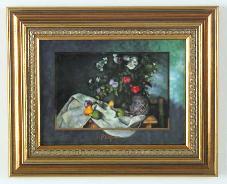 Artis Orbis-Cezanne Still Life W/Fruit&Flwrs-Sm Picture - Boxed