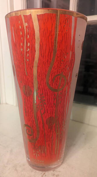 Artis Orbis-Klimt Hygieia Glass Vase - Boxed