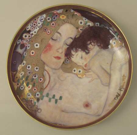Artis Orbis-Klimt Three Ages Of Women-Plate - Boxed