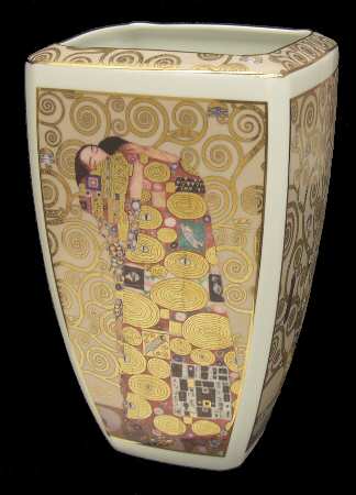 Artis Orbis-Klimt Expectation/Fulfillment-Vase - Boxed