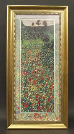 Artis Orbis-Klimt Poppyfield-Picture-Large - With Box