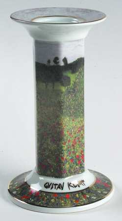 Artis Orbis-Klimt Poppy Field-Candleholder - No Box
