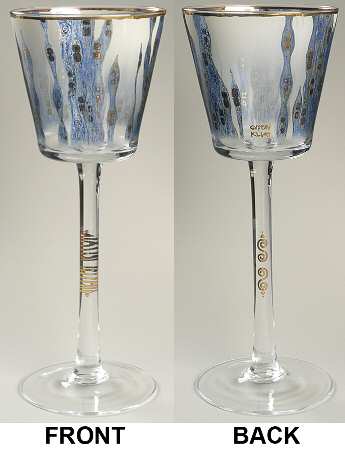 Artis Orbis-Klimt Emile Floge Glass Candleholder Tall - With Box 108