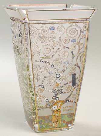 Artis Orbis-Klimt Expectation Glass Vase - Boxed