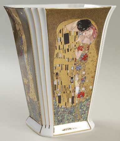 Artis Orbis-Klimt The Kiss Vase-Large - Boxed