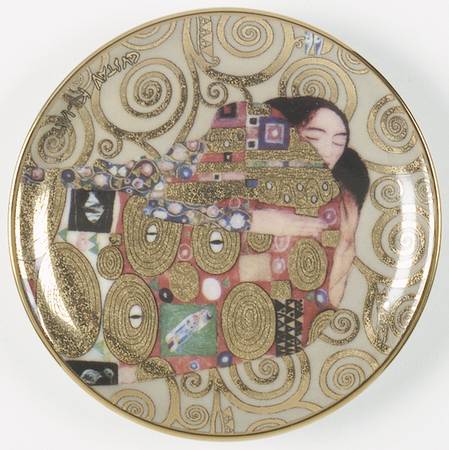 Artis Orbis-Klimt The Fulfillment-Mini Plate - Boxed