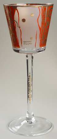 Artis Orbis-Klimt Hygieia Glass Candleholder Tall - Boxed