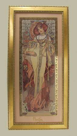 Artis Orbis- Alphonse Mucha Four Seasons-Autumn-Picture - Boxed