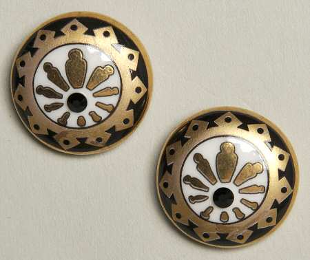 Artis Orbis- Alphonse Mucha Brunette Earrings - Boxed