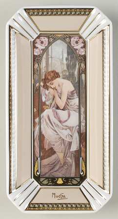 Artis Orbis- Alphonse Mucha Night's Rest Bowl - Boxed