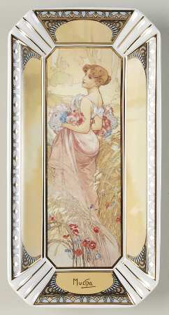 Artis Orbis- Alphonse Mucha Summer 1900 Bowl - Boxed
