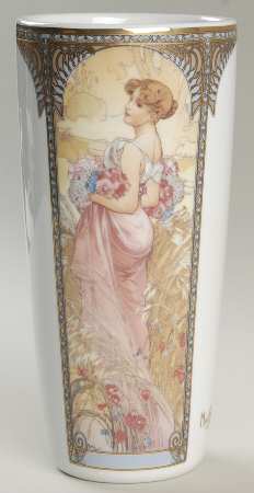 Artis Orbis- Alphonse Mucha Summer 1900 Vase - Boxed