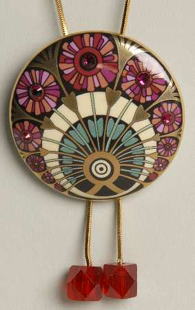 Artis Orbis- Alphonse Mucha Four Flowers Necklace - Boxed