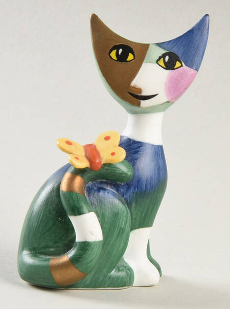 Artis Orbis-Rosina Wachtmeister Marcello Cat Figurine - Boxed