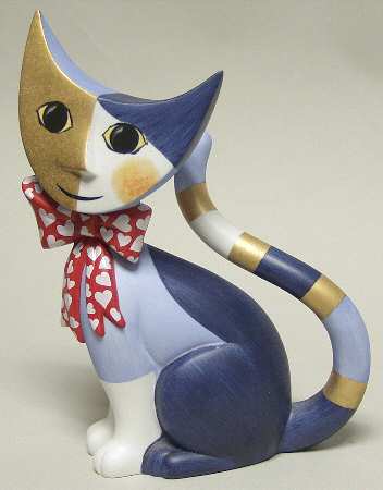 Artis Orbis-Rosina Wachtmeister Romeo-Cat Figurine - Boxed
